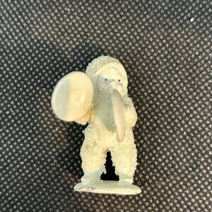 Department 56 mini pewter Snowbabies figurine